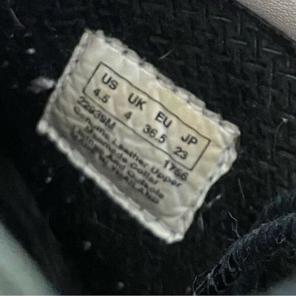 Timberland Classic Black Leather Waterproof Boots Womens Size 4.5 - Picture 7 of 9